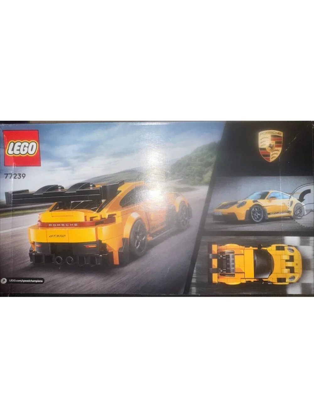 LEGO 77239 Speed Champions Porsche 911 GT3 RS Super Car New Damaged Box FreeShip